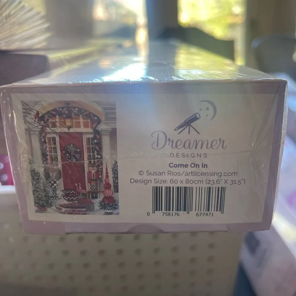 Come on In - red holiday door diamond painting kit!